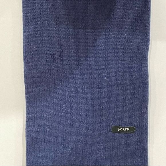 Winter Argyle Scarf, J. Crew, Blue Gray - Picture 5 of 7
